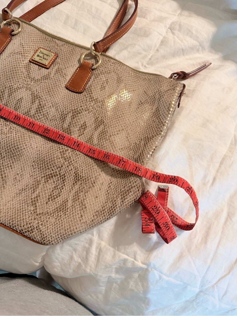 Dooney & Bourke Python Handbag - Picture 7 of 7